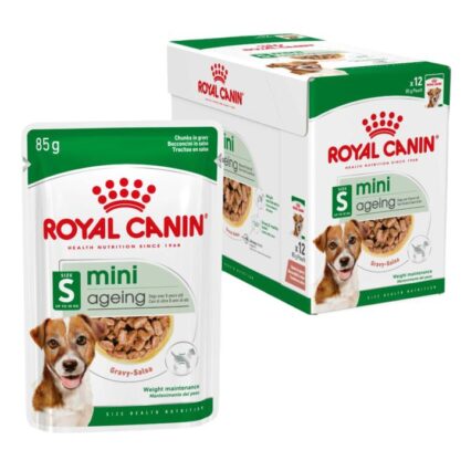 Royal Canin Mini Ageing 8 Plus Senior Wet Dog Food Pouches