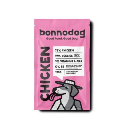 Bonnodog Gently Cooked Frozen Dog Food Chicken