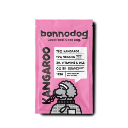 Bonnodog Gently Cooked Frozen Dog Food Kangaroo