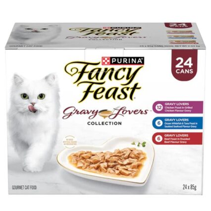 Fancy Feast Gravy Lovers Collection Variety Pack Wet Cat Food Cans