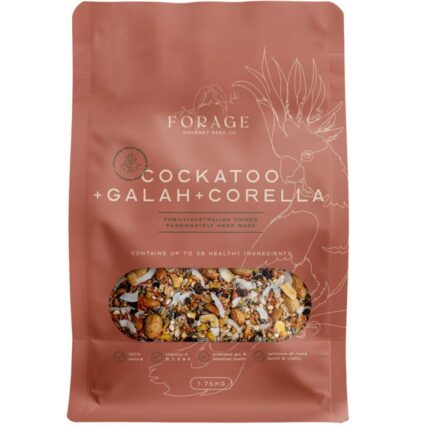 Forage Gourmet For Cockatoo Galah Corella Bird Food