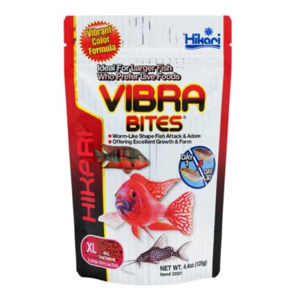 Hikari Vibra Bites Xl Slow Sinking Sticks Fish Food