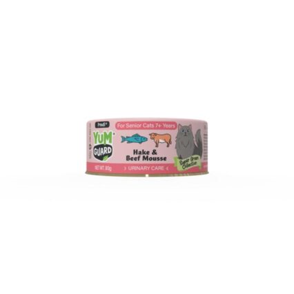 Yumguard Super Green Urinary Care Hake Beef Senior Canned Wet Cat Food