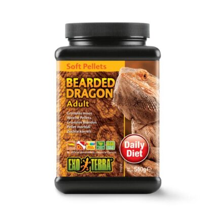 Exo Terra Bearded Dragon Food Adult Soft Pellets