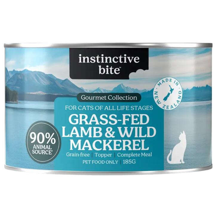 Instinctive Bite Lamb And Mackerel Wet Cat Food 1 Instinctive Bite Lamb And Mackerel Wet Cat Food