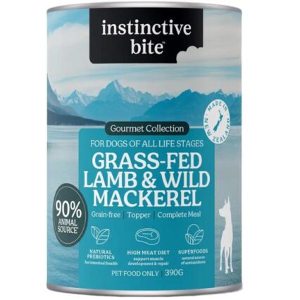 Instinctive Bite Lamb And Mackerel Wet Dog Food