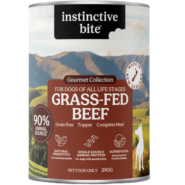 Instinctive Bite Single Protein Beef Wet Dog Food 1 Instinctive Bite Single Protein Beef Wet Dog Food