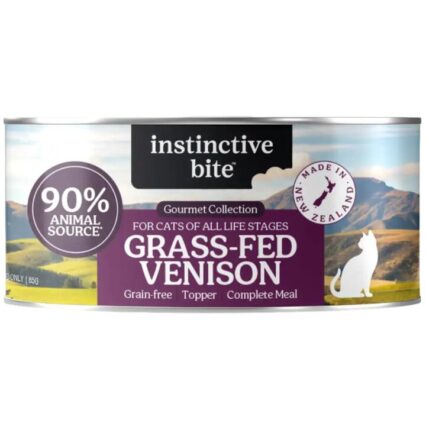 Instinctive Bite Single Protein Venison Wet Cat Food