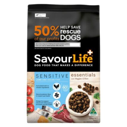 Savourlife Essentials Sensitive Lamb Ocean Fish Dry Dog Food