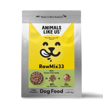 Animals Like Us Raw Mix 33 Grass Fed Lamb Freeze Dried Dog Food