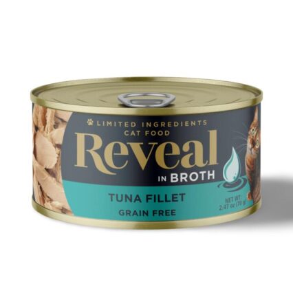Reveal Natural Wet Cat Food Tuna Fillet In Broth