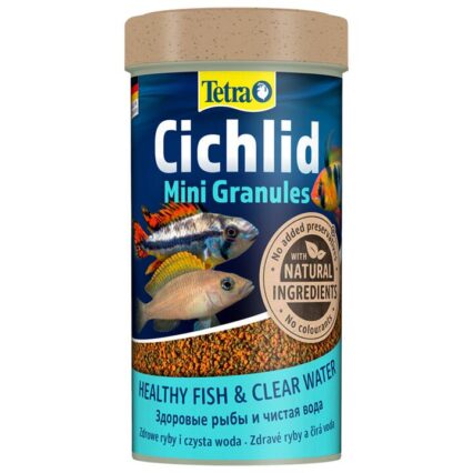 Tetra Cichlid Mini Granules Freshwater Fish Food