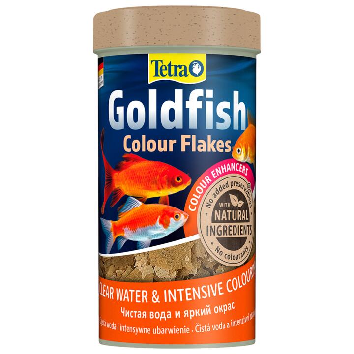 Tetra Goldfish Colour Flakes Freshwater Fish Food 1 Tetra Goldfish Colour Flakes Freshwater Fish Food