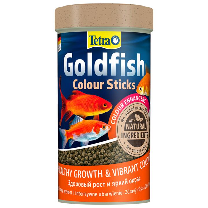 Tetra Goldfish Colour Sticks Freshwater Fish Food 1 Tetra Goldfish Colour Sticks Freshwater Fish Food