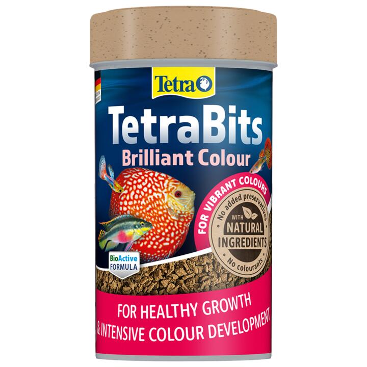 Tetra Tetrabits Brilliant Colour Tropical Fish Food 1 Tetra Tetrabits Brilliant Colour Tropical Fish Food