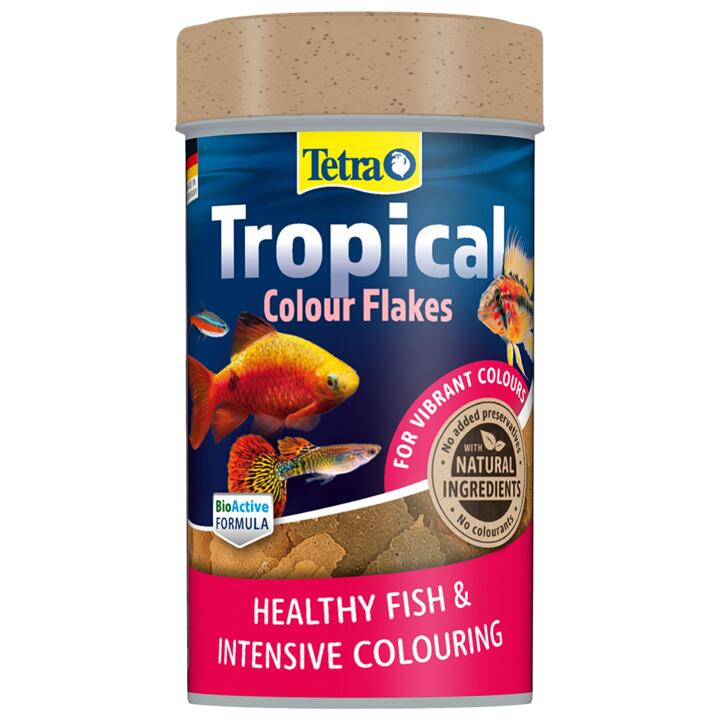 Tetra Tropical Colour Flakes Fish Food 1 Tetra Tropical Colour Flakes Fish Food