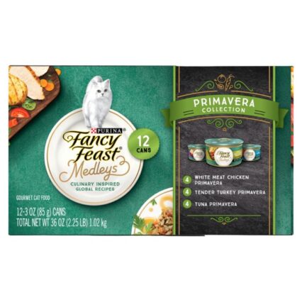 Fancy Feast Medleys Primavera Collection Variety Pack Wet Cat Food