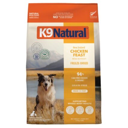 K9 Natural Chicken Feast Grain Free Freeze Dried Dog Food