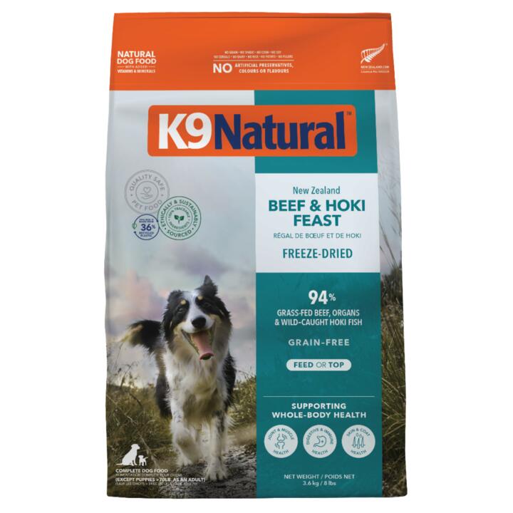 K9 Natural Hoki And Beef Grain Free Freeze Dried Dog Food 1 K9 Natural Hoki And Beef Grain Free Freeze Dried Dog Food