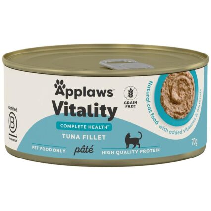 Applaws Vitality Complete Health Tuna Pate Adult Wet Cat Food