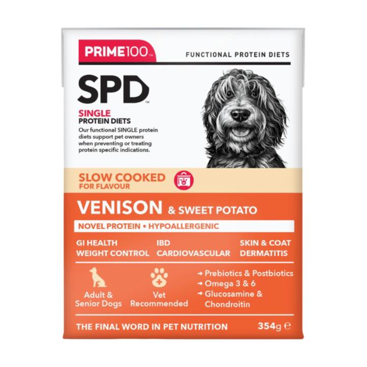 Prime100 Spd Venison And Sweet Potato Slow Cooked Wet Dog Food 1 Prime100 Spd Venison And Sweet Potato Slow Cooked Wet Dog Food