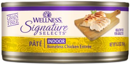 Wellness Signature Selects Pate Boneless Chicken Indoor Cat Wet Food