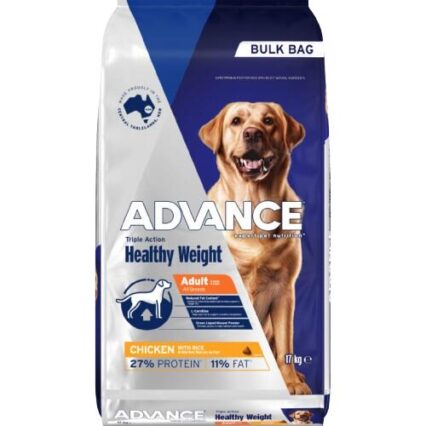 Advance Healthy Weight Adult Dry Dog Food Chicken And Rice