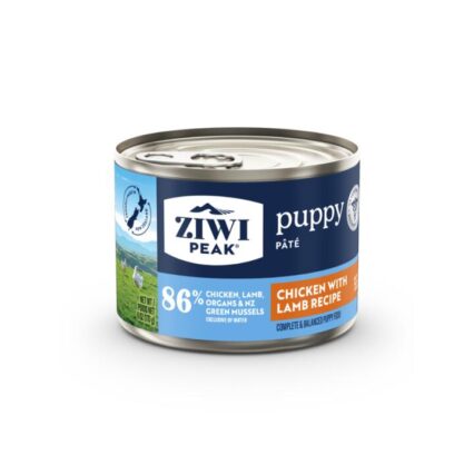 Ziwi Peak Chicken With Lamb Puppy Wet Dog Food Cans