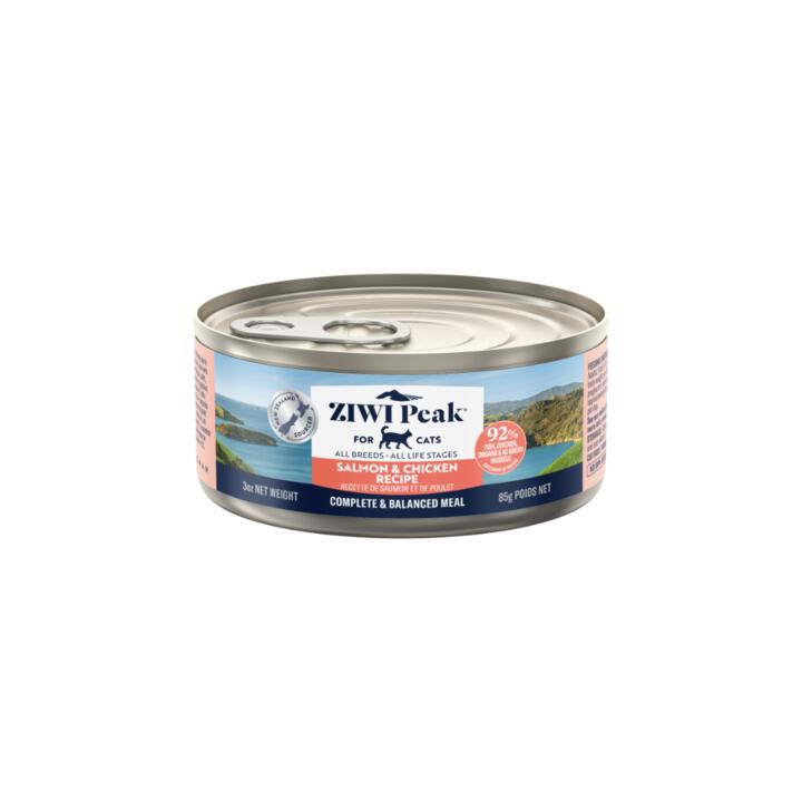 Ziwi Peak Salmon And Chicken Wet Cat Food Cans 1 Ziwi Peak Salmon And Chicken Wet Cat Food Cans