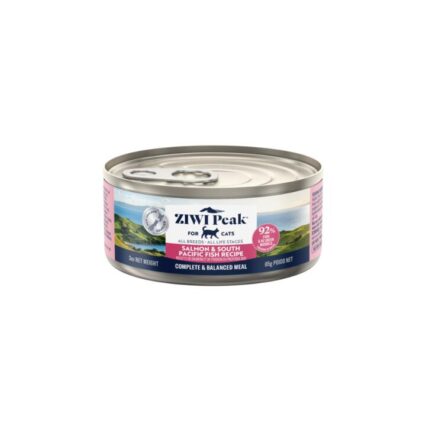 Ziwi Peak Salmon And South Pacific Fish Wet Cat Food Cans