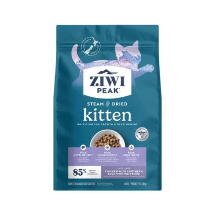 Ziwi Peak Steam And Dried Chicken Southern Blue Whiting Kitten Dry Food