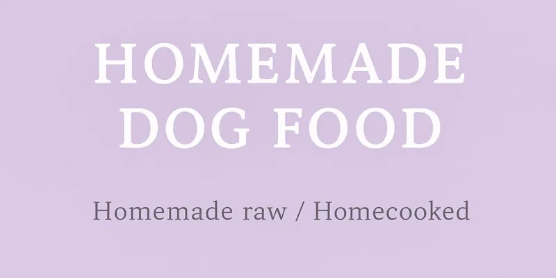 11 Homemade Dog Food