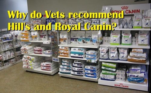 Why do vets recommend Hill’s Science Diet / Prescription Diet?